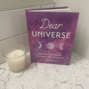 Dear Universe Meditation Book - self help- resource
